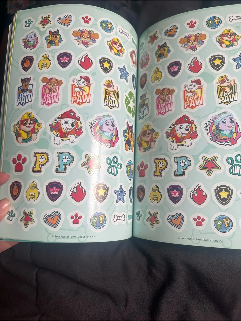 Paw Patrol Doodle Adventures! Coloring Book - Blue, Pink, Yellow